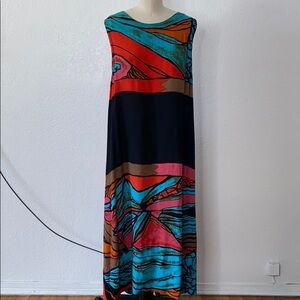 VTG Kembali ethnic boho resort vacation dress M